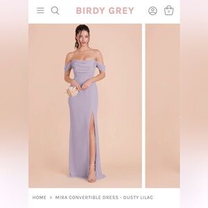 Birdy Grey Dusty Lilac Mira Convertible Dress-Wedding